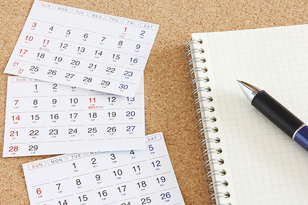 法律相談の日時を決定